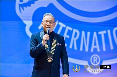 Captain Zeng Li gives annual summary report